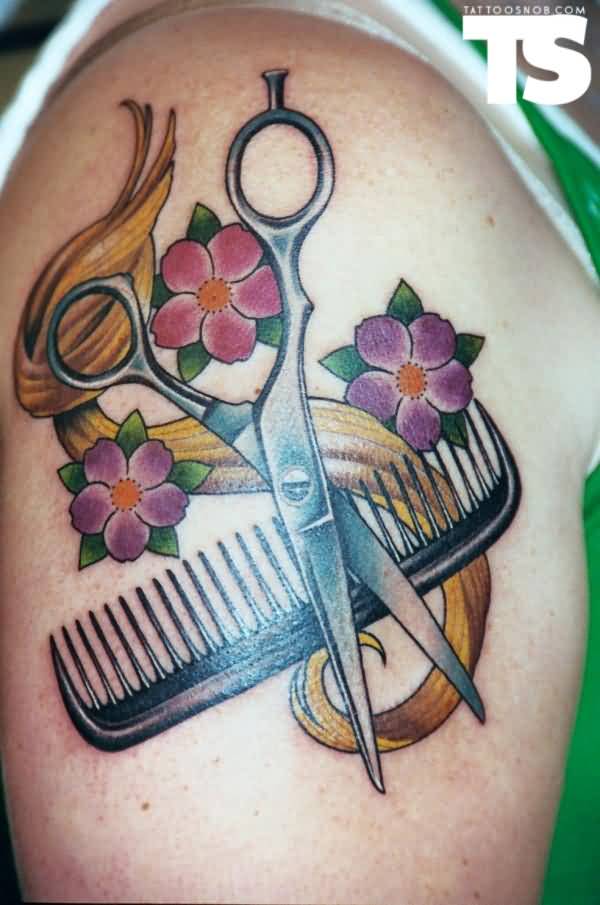 39+ Awesome Comb Tattoos
