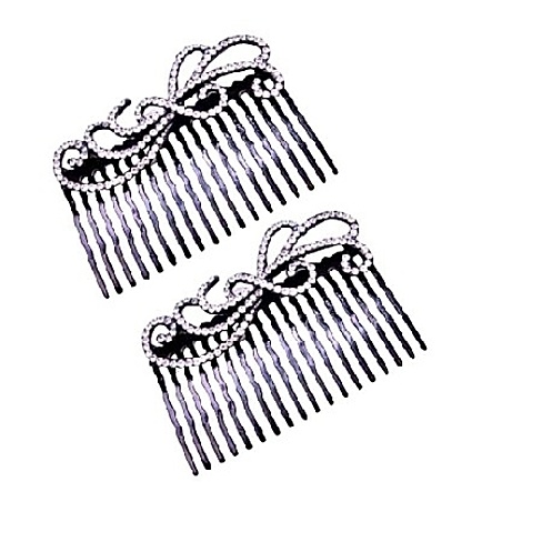 Extremely Beautiful Jewellery Style Vintage Comb Tattoo Design