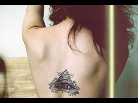 Masonic Tattoo On Girl Back
