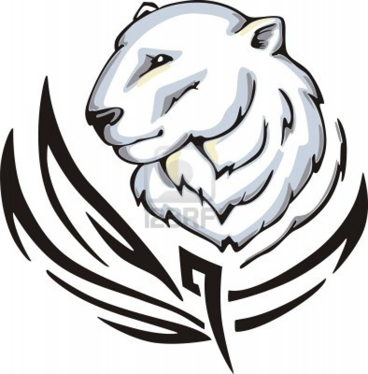 29 Amazing Polar Bear Tattoo Designs