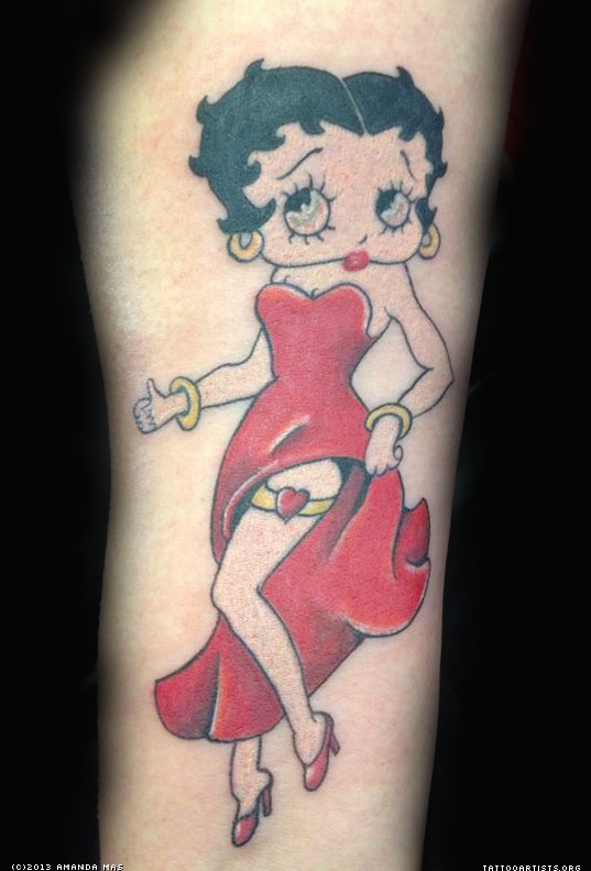 58+ Wonderful Betty Boop Tattoos