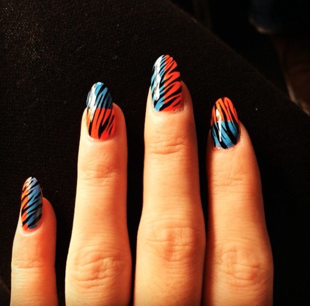 45+ Latest Zebra Print Nail Art Design Ideas For Girls