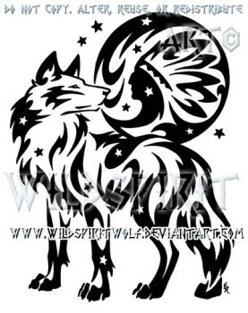 Coyote Tattoo Design by Wildspiritwolf