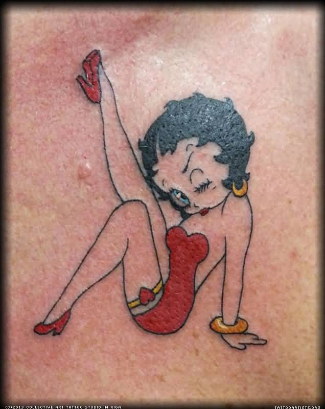 58+ Wonderful Betty Boop Tattoos.