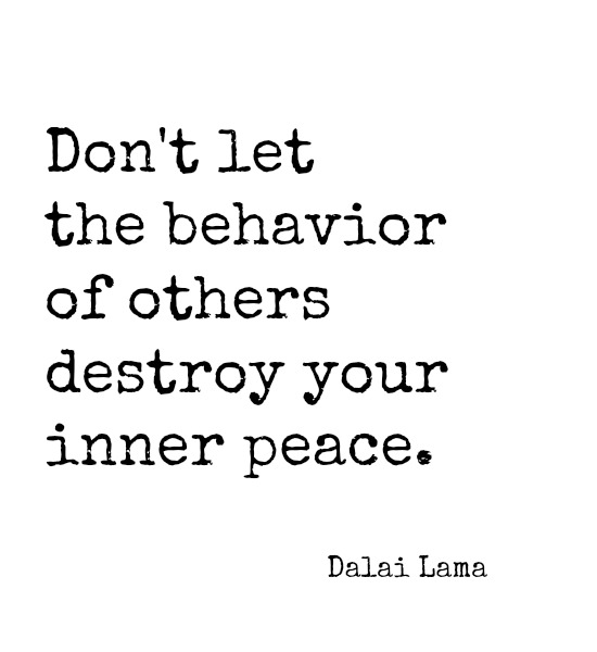 Don't Let Behavior of Others Destroy Your Inner Peace – Dalai Lama