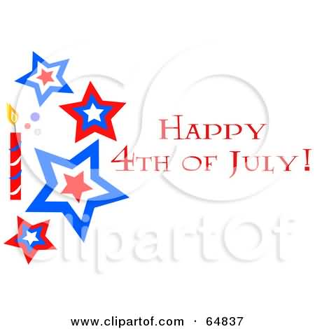 Happy 4th Of July Clipart Wishes Picture