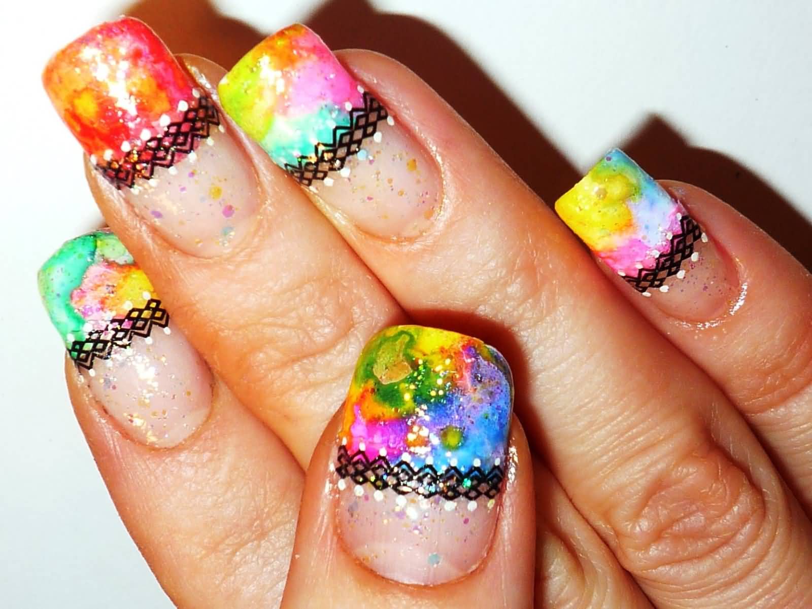 6. Creative French Tip Nail Art Designs for 2024 - wide 5
