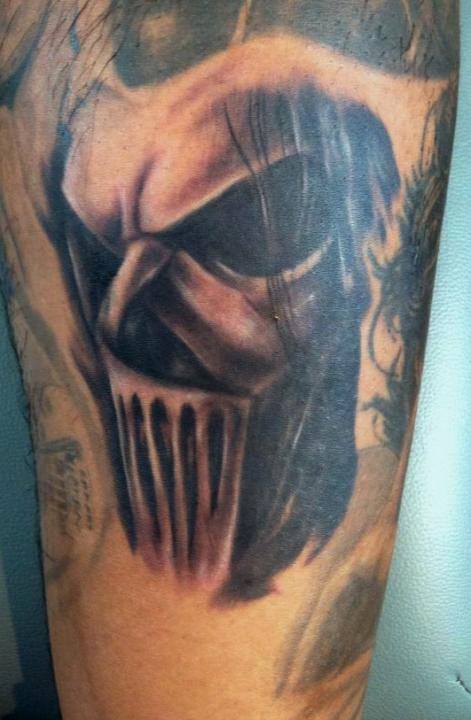 Outstanding Slipknot Mick Thompson Face Tattoo