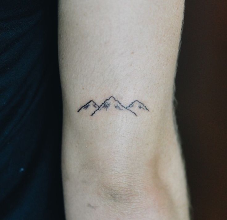 Smallest Mountains Tattoo