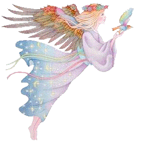 11 Signs You’re Being Visited By Your Guardian Angel Angel-With-Bird-Glitter-Picture