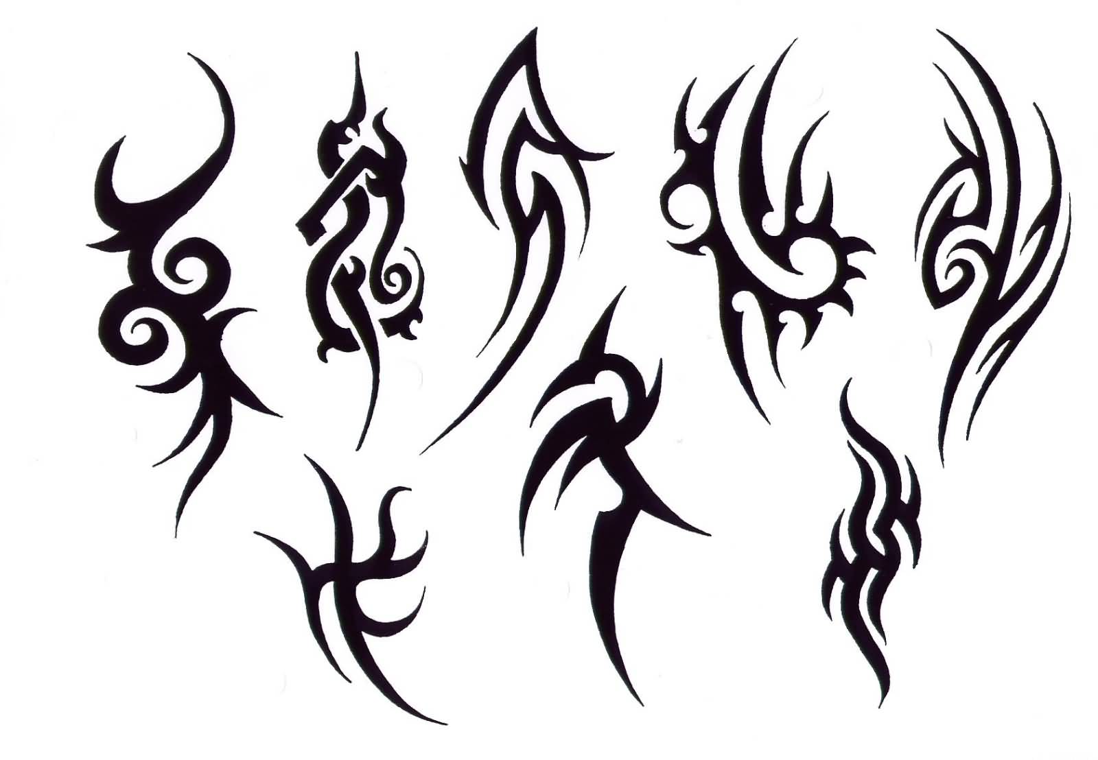 Attractive Tribal Tattoos Samples