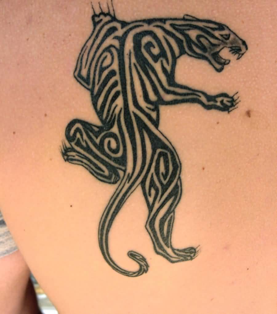 42 Tribal Panther Tattoo Ideas