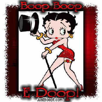 Betty Boop E Doop Glitter Picture