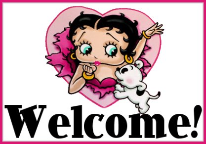 Betty Boop Welcome You