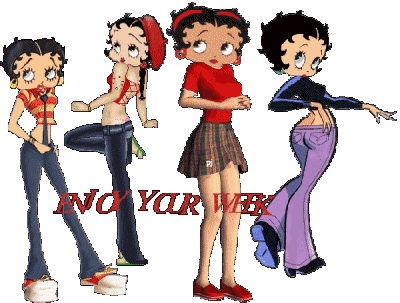 Betty Boop Wishing You Enjoy Your Week Picture
