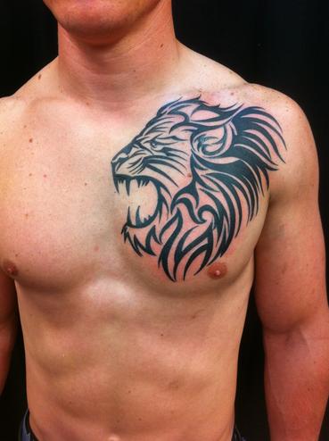 tribal tattoos for chest