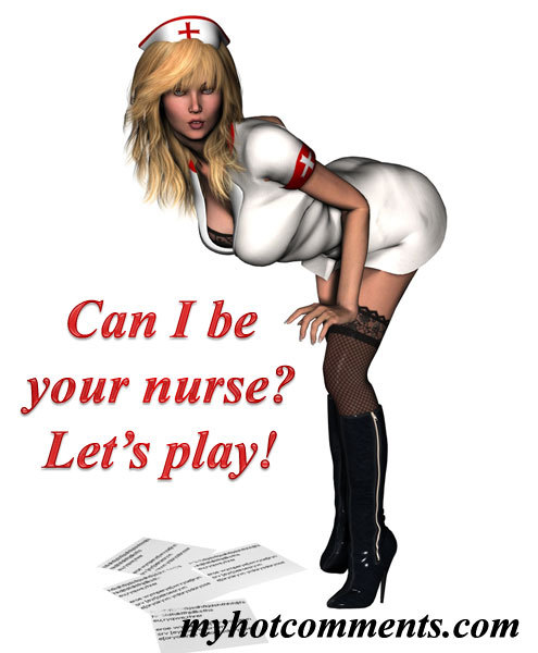 Can I Be Your Nurse Let's Play Flirty Picture
