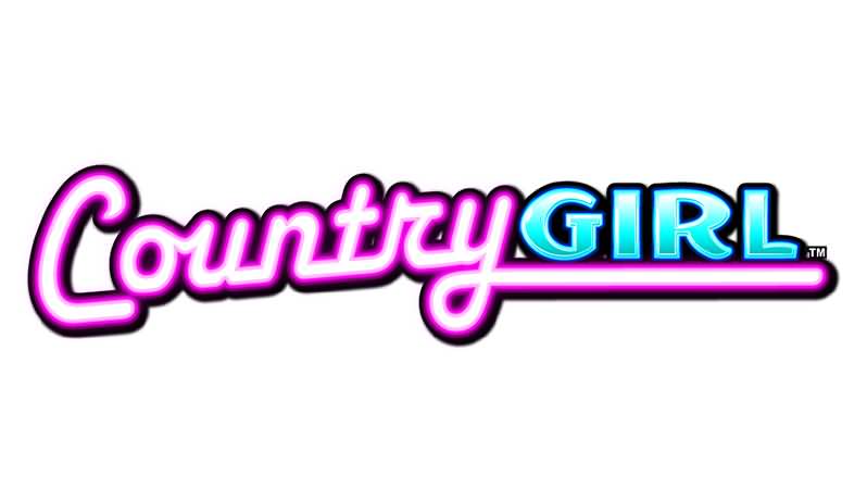 Country Girl Neon Color Text Picture