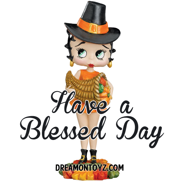 Have A Blessed Day Wishes From Betty Boop