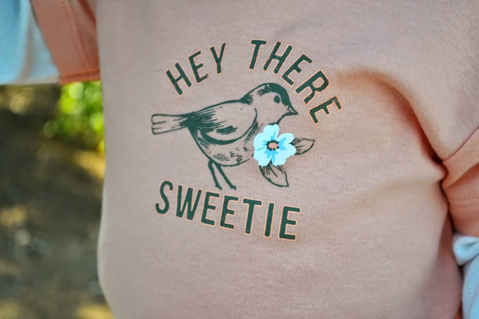 Hey There Sweetie Tshirt Print Picture