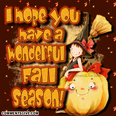 I Hope You Have A Wonderful Fall Season Happy Autumn Animated Picture