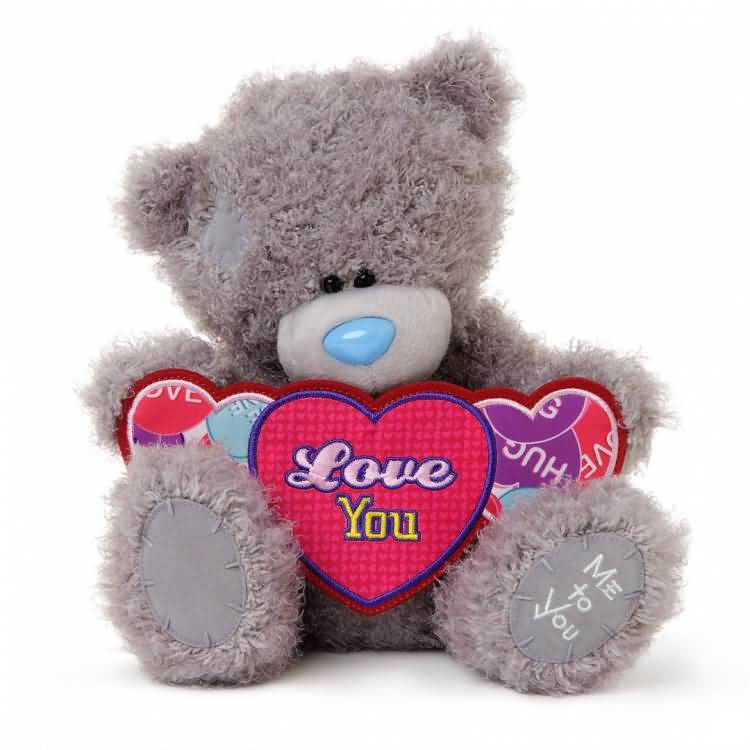 Me To You Tatty Teddy Bear With Love You Heart