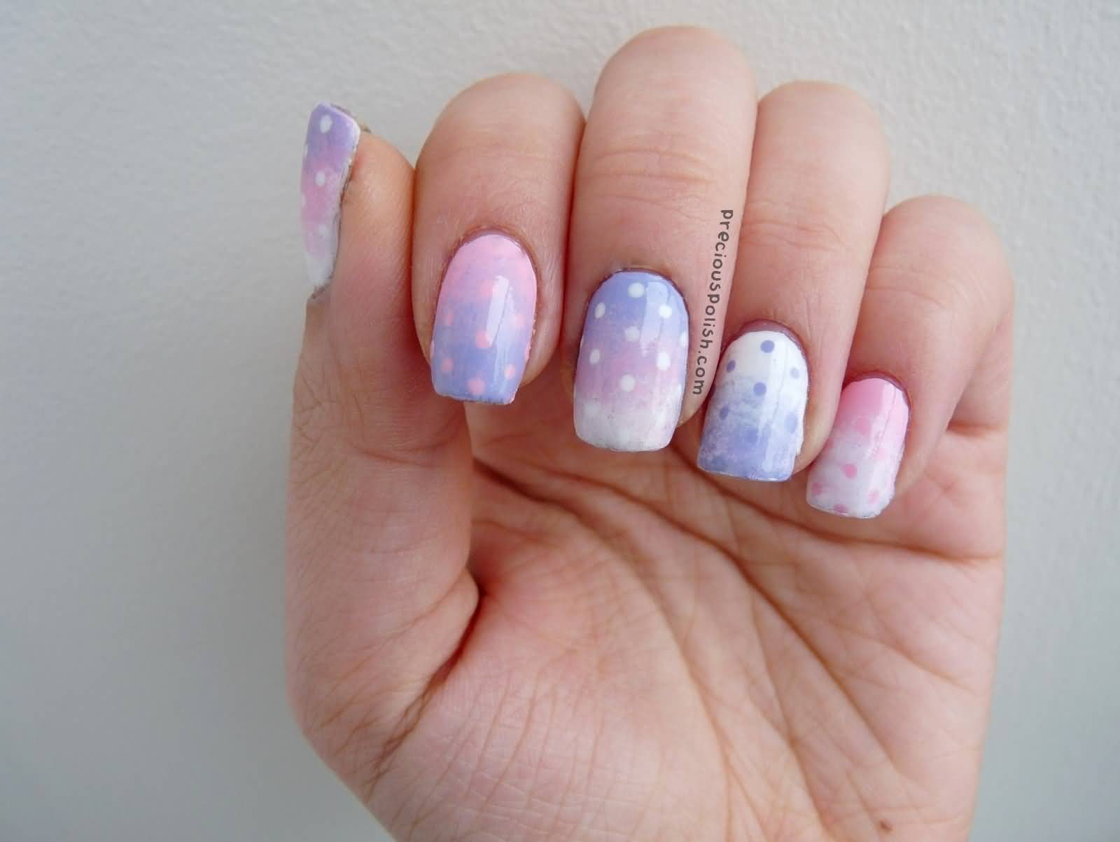 6. Pastel Ombre Nails: A Trendy and Chic Look - wide 6