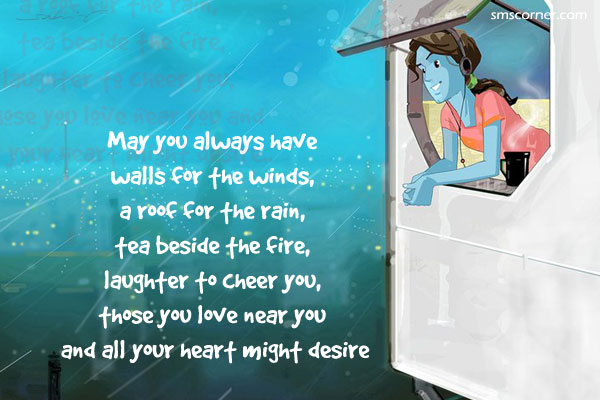 Rainy Day Wishes Cartoon Picture