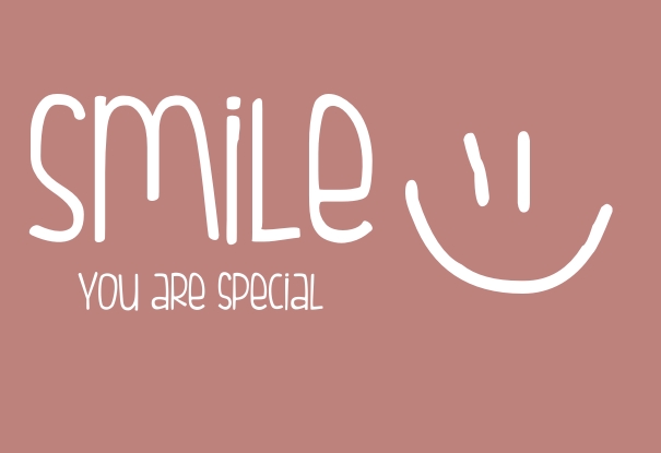 Smile You Are Special Smiley