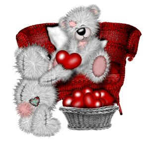 Tatty Teddy Giving Heart To Beloved