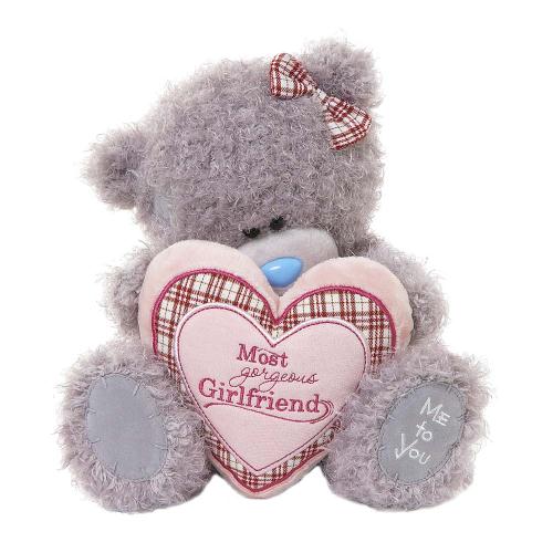 Tatty Teddy Bea Me to You 9" Lovely Girlfriend Plush & Cushioned Heart GF Gift 