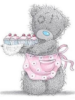 Tatty Teddy With Cupcakes Picture