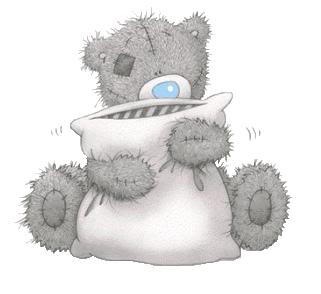 Tatty Teddy With Pillow Picture