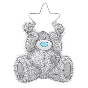 Tatty Teddy With Star Picture