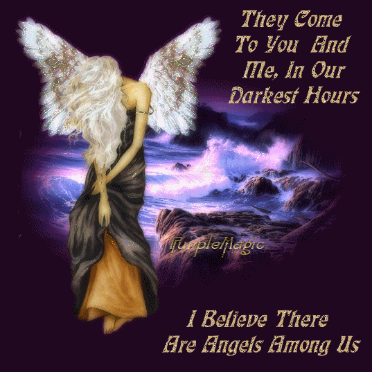 They Come To You And Me In Our Darkest Hours I Believe There Are Angels Among Us Glitter