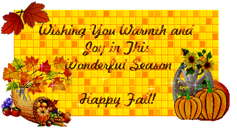 Wishing You Warmth And Joy In This Wonderful Season Happy Fall Glitter