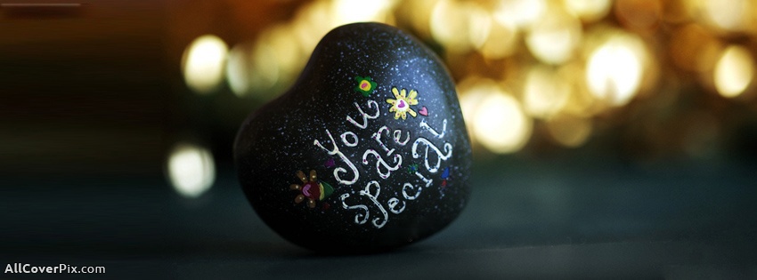 You Are Special Black Heart Rock Picture