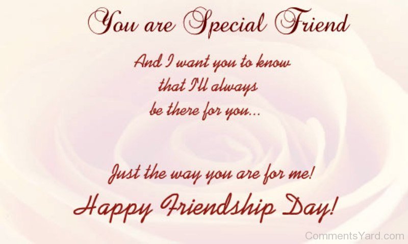 You Are Special Friend
