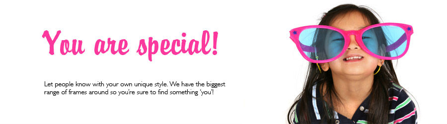 You Are Special Little Girl With Big Glasses Facebook Cover Picture