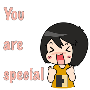 You Are Special Shouting Kid