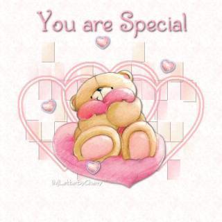 You Are Special Teddy Bear With Heart Picture
