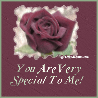 You Are Very Special To Me Rose Picture