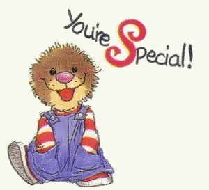 You're Special Teddy Bear Dancing Animated Picture