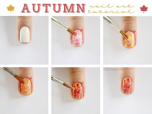 Autumn Nail Art Tutorial