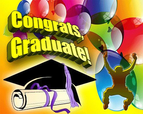 Congrats Graduate Animated Ecard