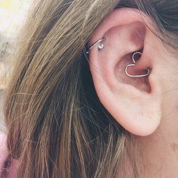 Helix And Daith Piercing