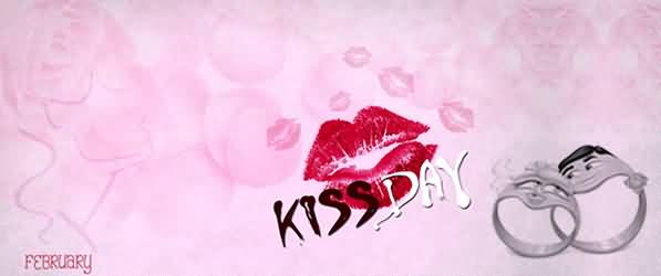 Kiss Day Wishes Facebook Cover Picture