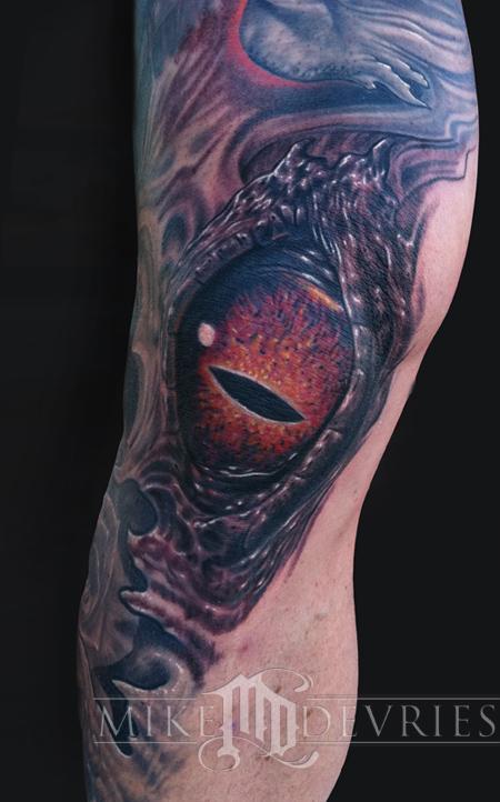 Magnificent Evil Eye Tattoo