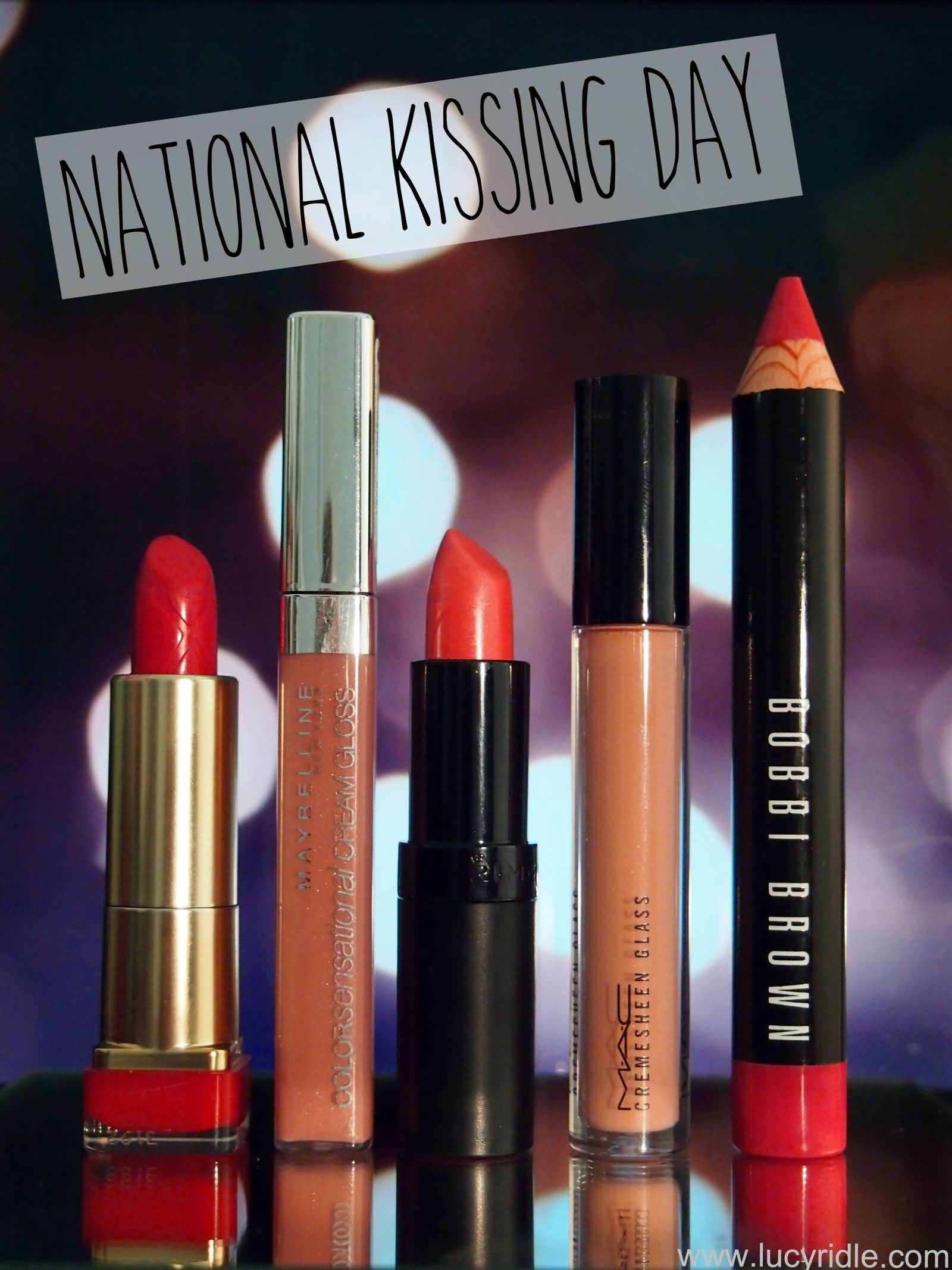 National Kissing Day Lipsticks Picture
