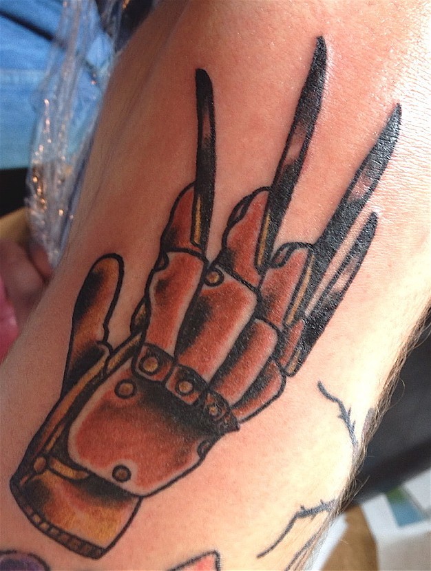 15+ Freddy Krueger Glove Tattoos.